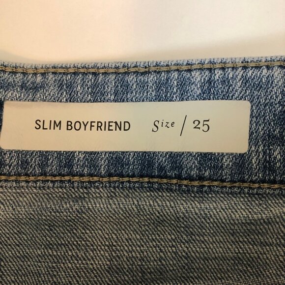 Anthropologie Pilcro & The Letterpress Slim Boyfriend Denim Shorts Size 25 - Picture 4 of 5